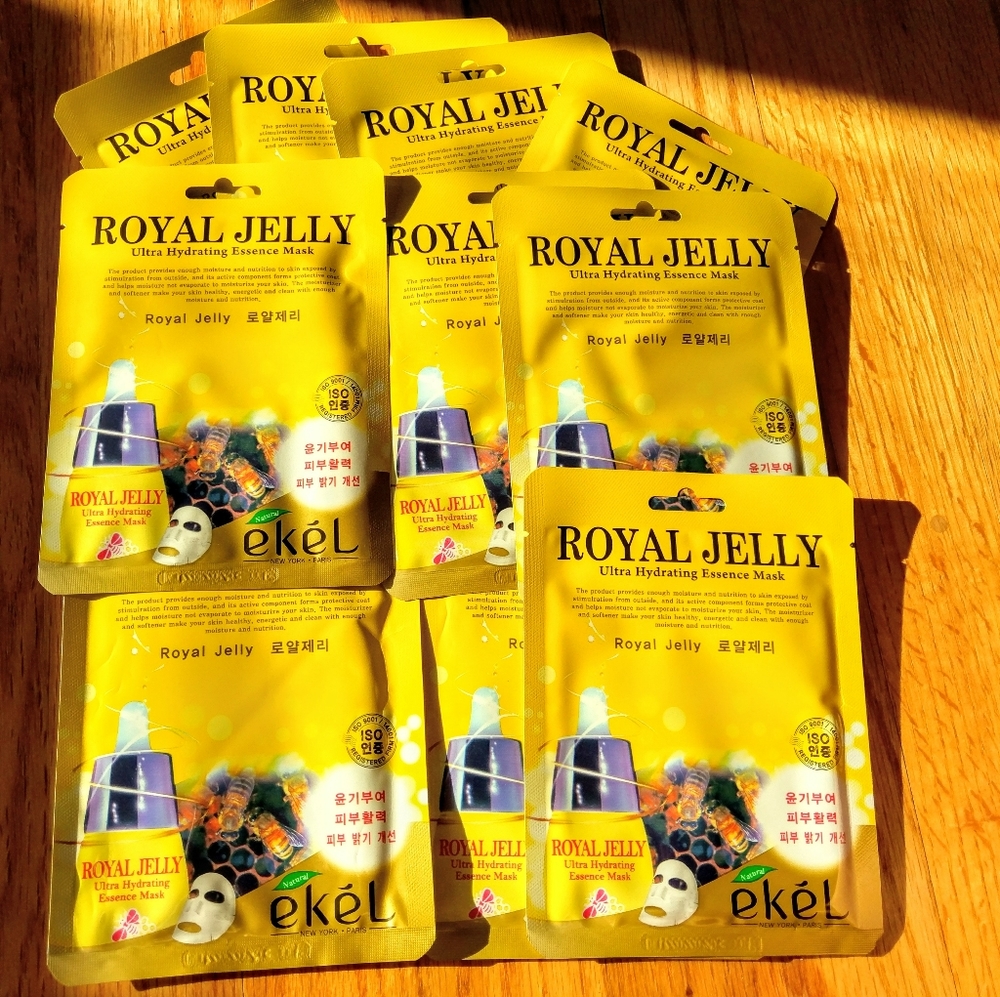 Last ☝️40 mask sht Aronia Green t aloe royal jelly - Picture 3 of 8